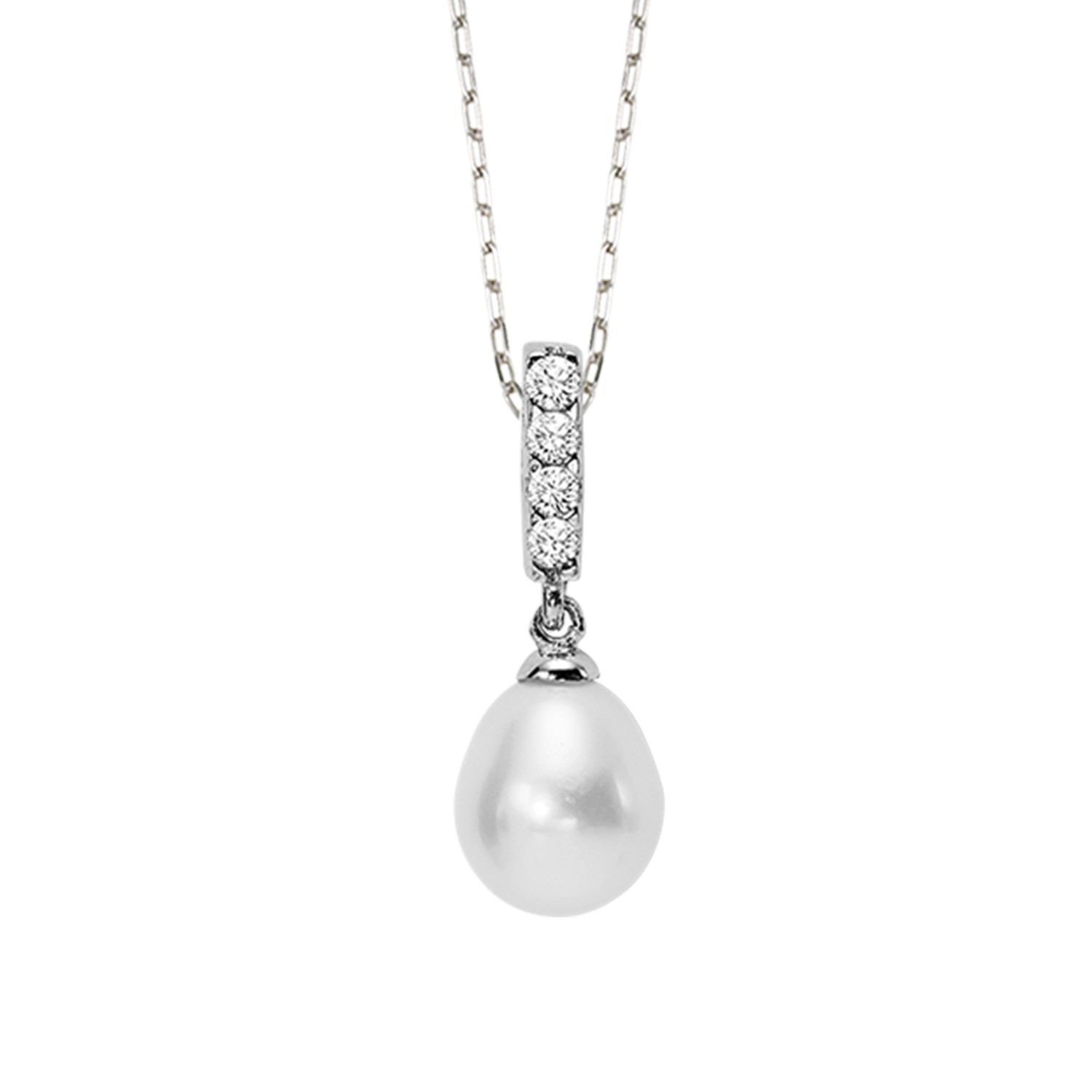 Silver Pearl Pendant